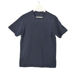 Public Rec Go-Dry Crew Neck TShirt Pima Cotton Soft Athletic Navy Comfort Mens M